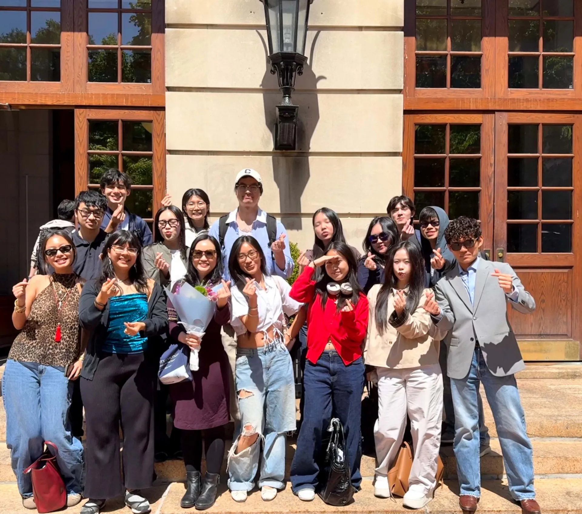 Students in the Vietnamese language program